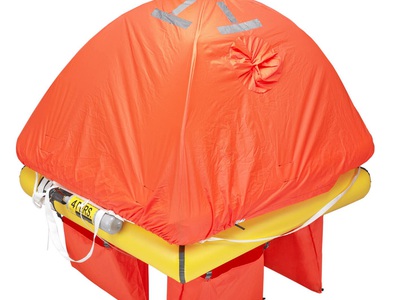 Coastal ISO life raft